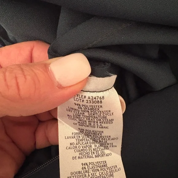 Aqua Elegant deep green High-Low Dress - Picture 3 of 6